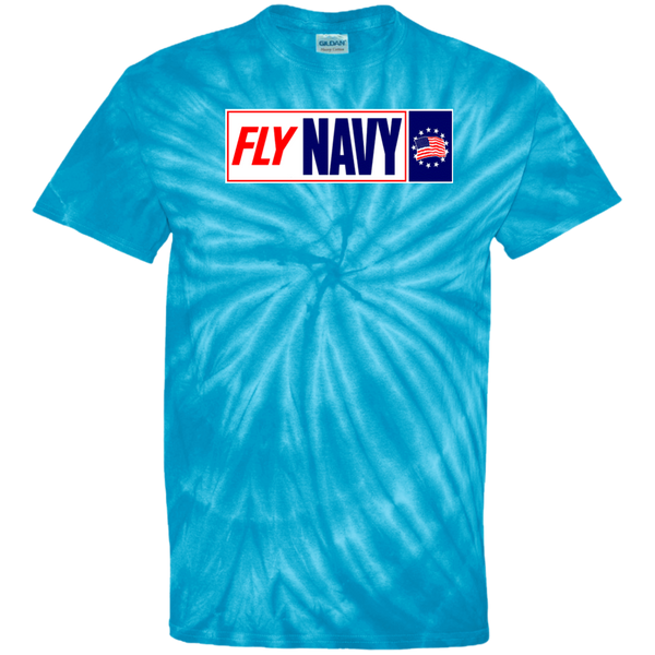 Fly Navy 1 Cotton Tie Dye T-Shirt