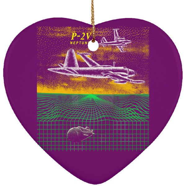 P-2V 2 Ornament - Heart