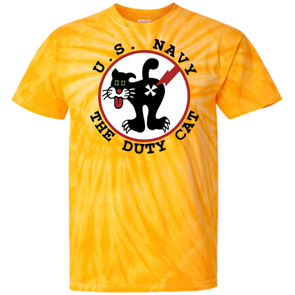 Duty Cat 2 Customized 100% Cotton Tie Dye T-Shirt