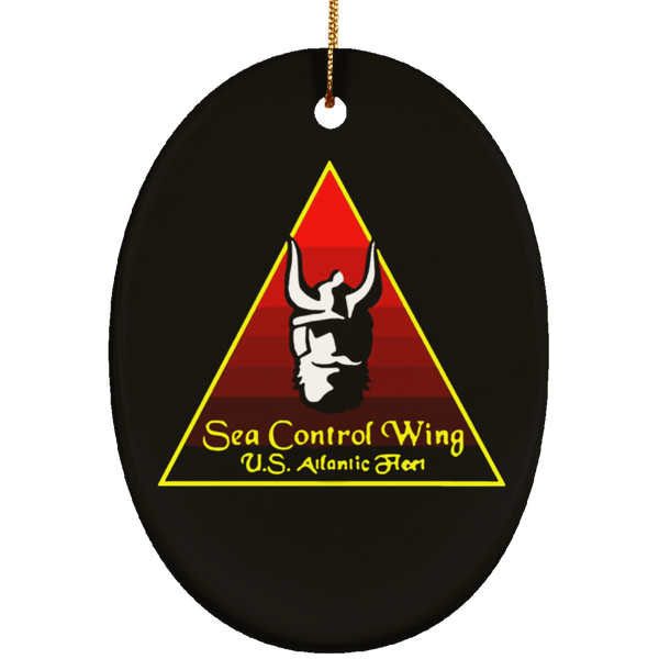 Sea Con Alt Ornament - Oval