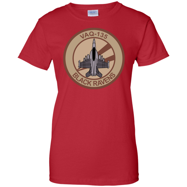 VAQ 135 6 Ladies Custom Cotton T-Shirt