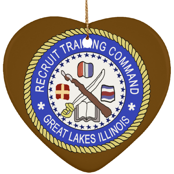 RTC Great Lakes 1 Ornament - Heart