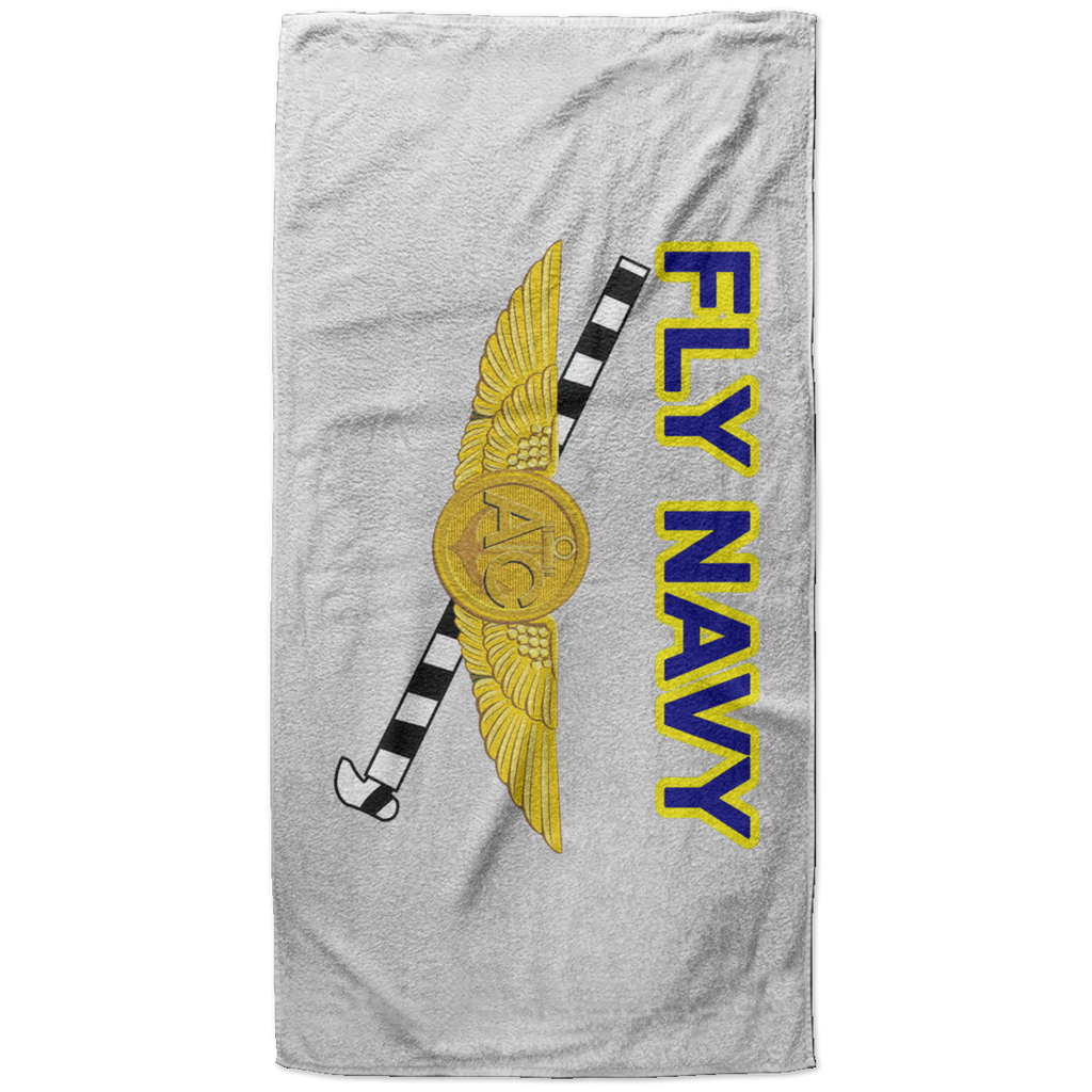 Fly Navy Tailhook 2 Beach Towel - 37x74