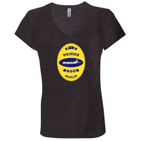 P-3 Orion 10 2500 Ladies Jersey V-Neck T-Shirt