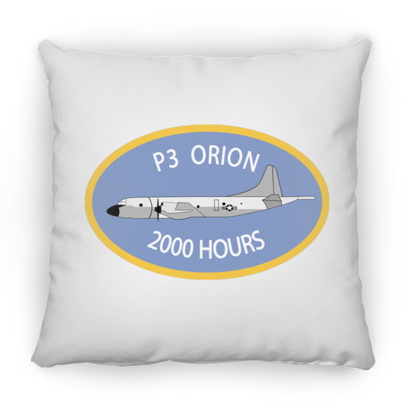 P-3 Orion 9 2000 Pillow - Square - 16x16