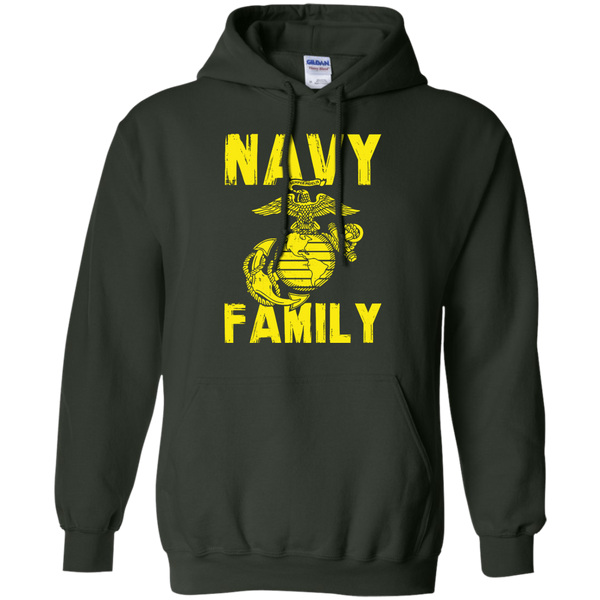 Navy Family Semper Fi 1 Pullover Hoodie