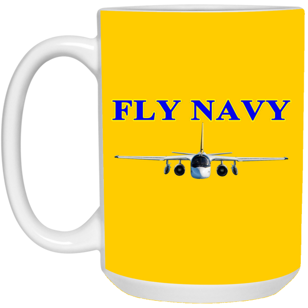 Fly Navy S-3 2 Mug - 15oz