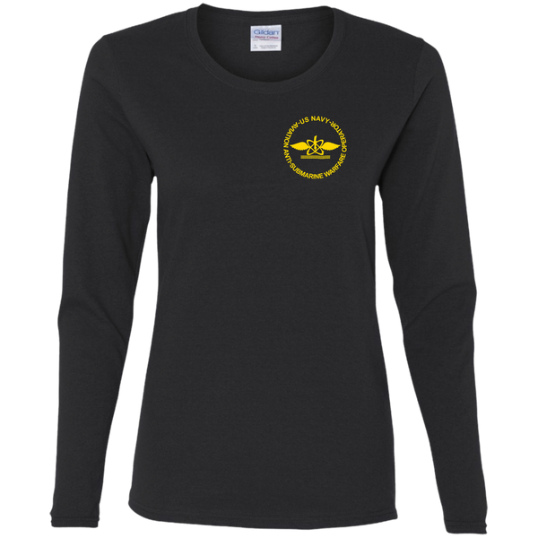 AW 04 3c Ladies' Cotton LS T-Shirt