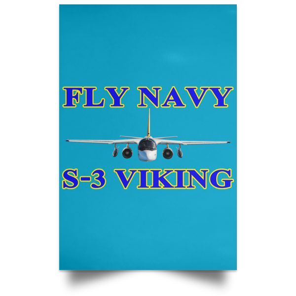 Fly Navy S-3 1 Poster - Portrait