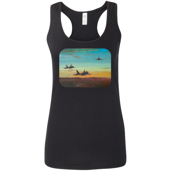 Time To Refuel 2 Ladies' Softstyle Racerback Tank