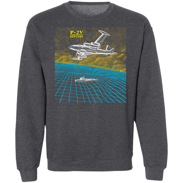 P-2V 1 Crewneck Pullover Sweatshirt