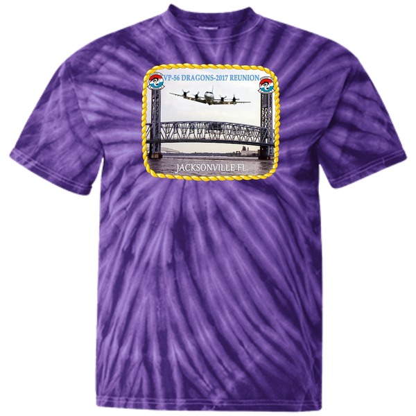 VP-56 2017 Reunion 1c Cotton Tie Dye T-Shirt