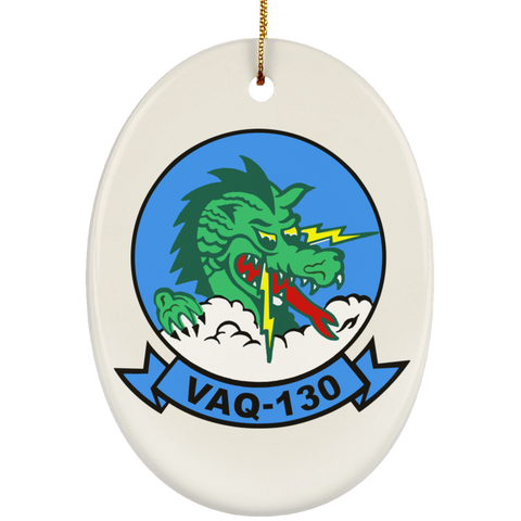 VAQ 130 2 Ornament - Oval