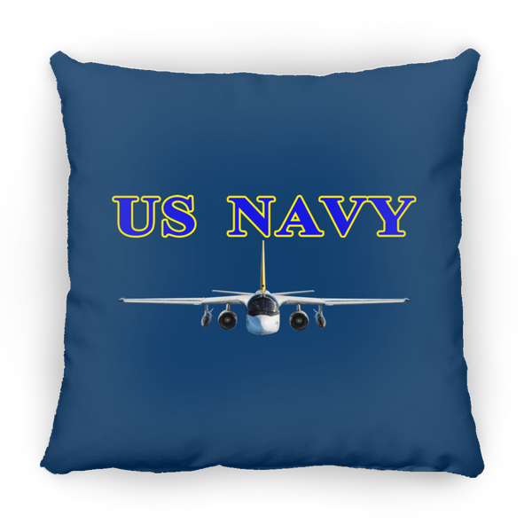 US Navy S-3 2 Pillow - Square - 18x18