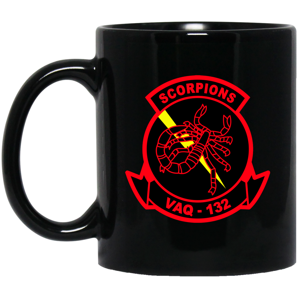 VAQ 132 6 Black Mug - 11oz