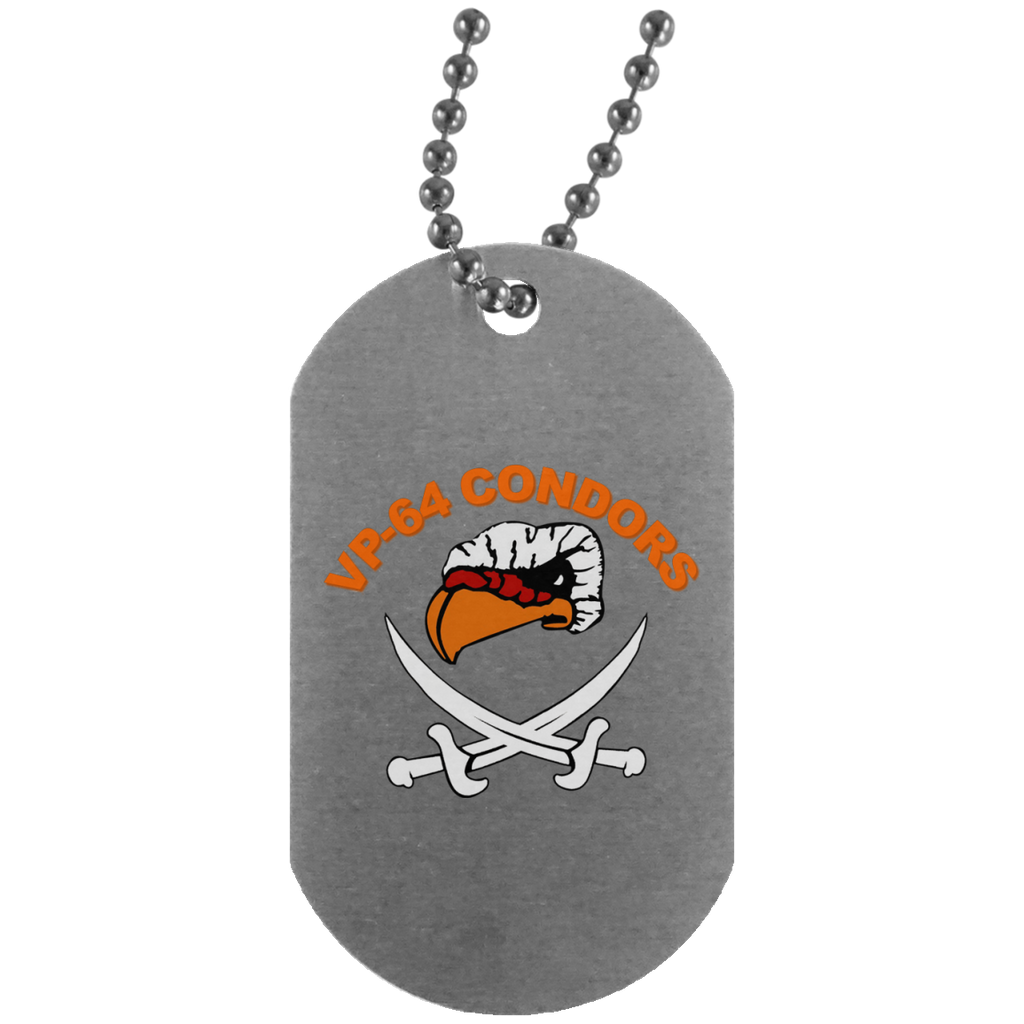 VP 64 6 Silver Dog Tag