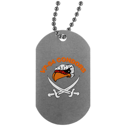 VP 64 6 Silver Dog Tag