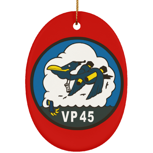 VP 45 2 Ornament Ceramic - Oval