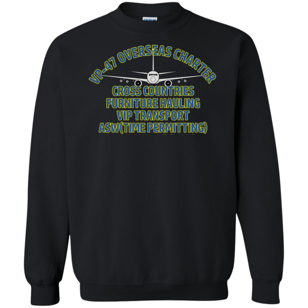 VP 47 3 Crewneck Pullover Sweatshirt