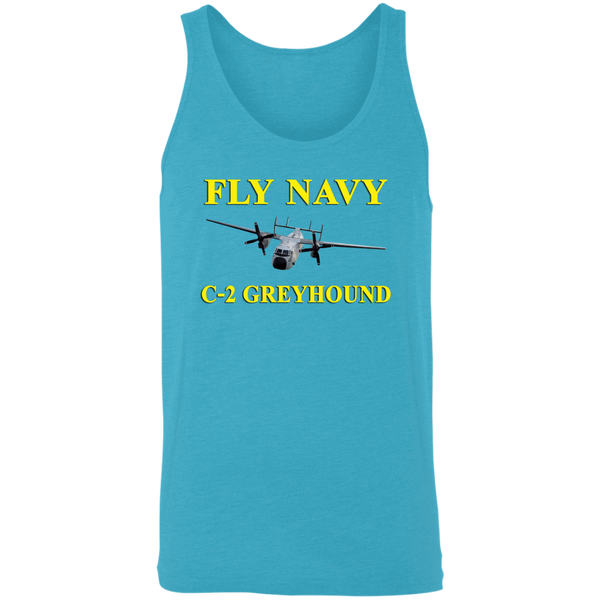 Fly Navy C-2 3 Tank Top - Unisex