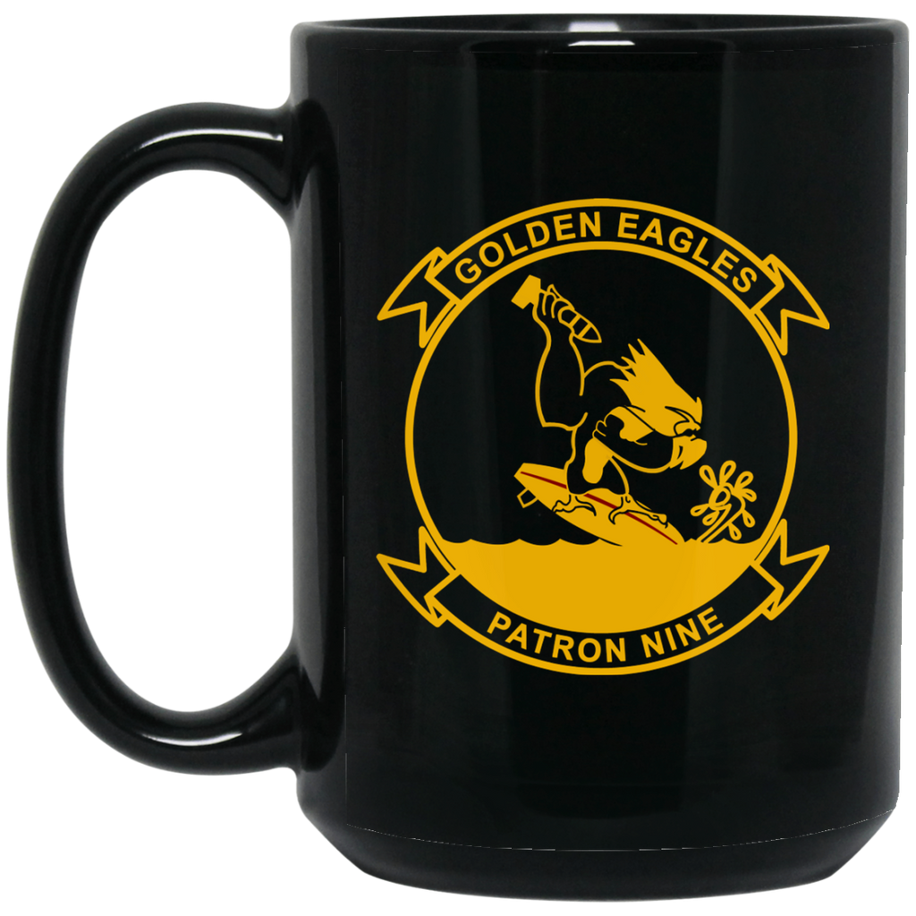 VP 09 3 Black Mug - 15oz