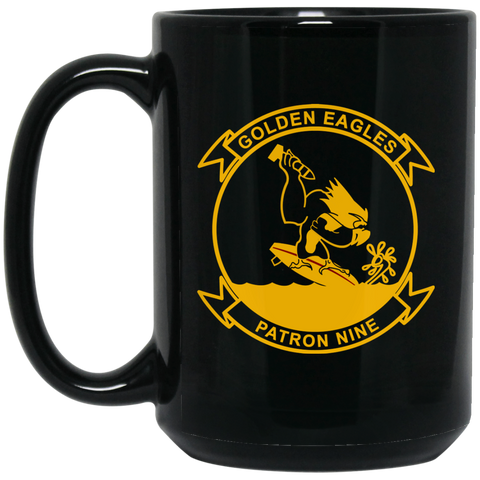 VP 09 3 Black Mug - 15oz