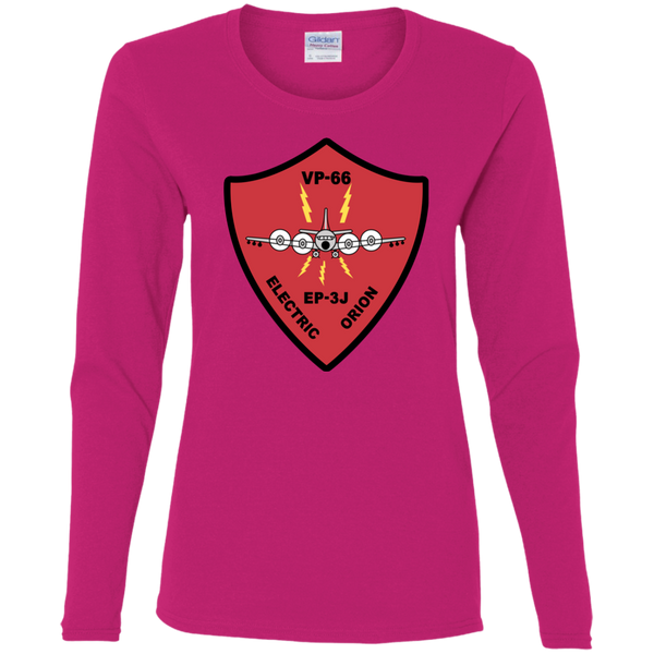 VP 66 6 Ladies' Cotton LS T-Shirt