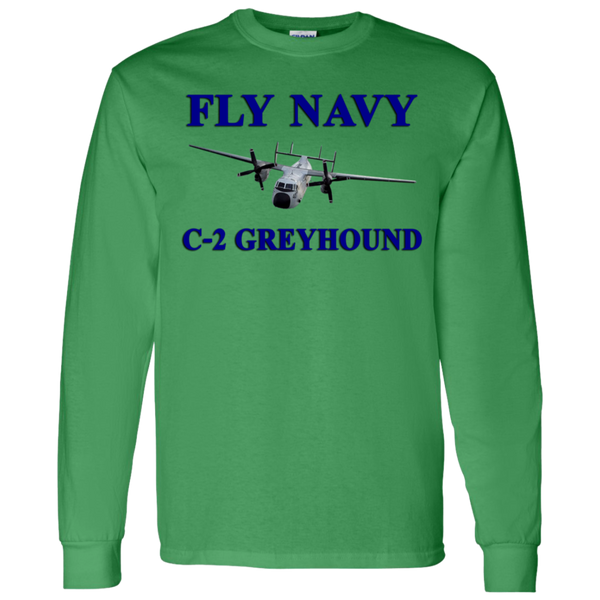 Fly Navy C-2 1 LS Ultra Cotton T-Shirt