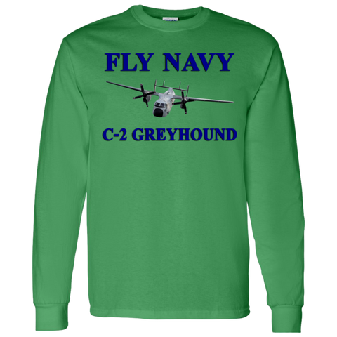 Fly Navy C-2 1 LS Ultra Cotton T-Shirt