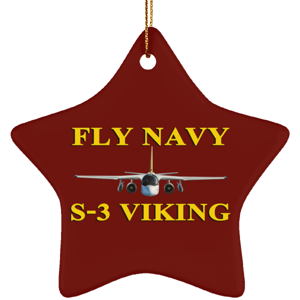 Fly Navy S-3 3 Ornament – Star