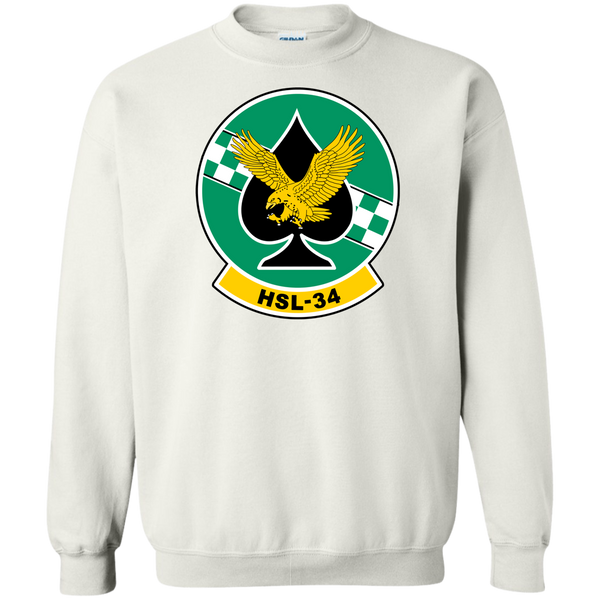 HSL 34 2 Crewneck Pullover Sweatshirt