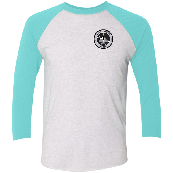 VAQ 137 5c Baseball Raglan T-Shirt