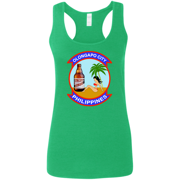 Subic Cubi Pt 05 Ladies' Softstyle Racerback Tank