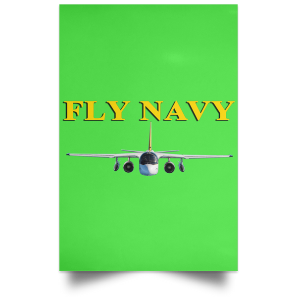 Fly Navy S-3 4 Poster - Portrait