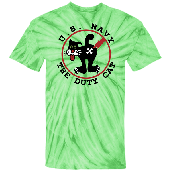 Duty Cat 4 Customized 100% Cotton Tie Dye T-Shirt