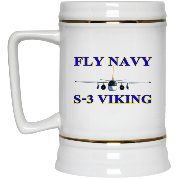 Fly Navy S-3 1 Beer Stein - 22oz