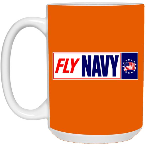 Fly Navy 1 Mug - 15oz