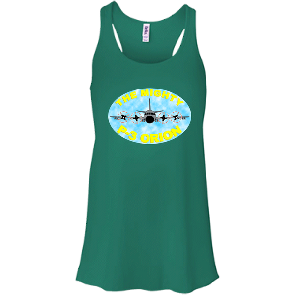 P-3 Orion 8 Mighty P-3 Flowy Racerback Tank