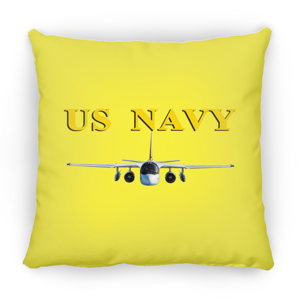 US Navy S-3 4 Pillow - Square - 14x14