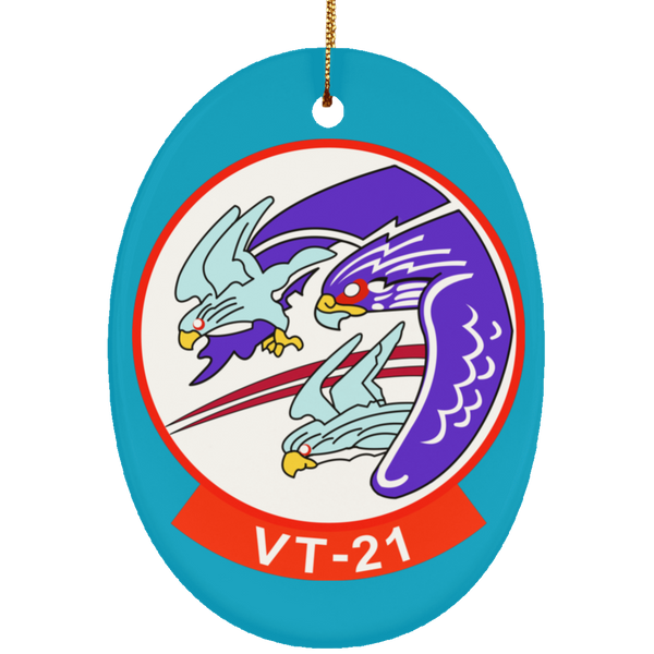 VT 21 1 Ornament Ceramic - Oval