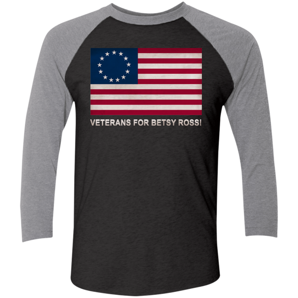 Betsy Ross Vets 2 Baseball Raglan T-Shirt