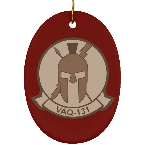 VAQ 131 6 Ornament - Oval