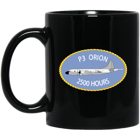 P-3 Orion 9 2500 Black Mug - 11oz