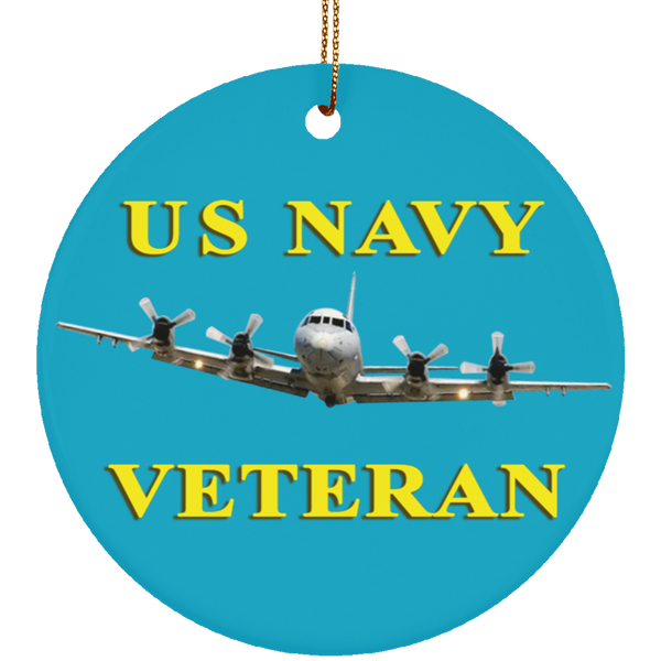 Navy Vet 2 Ornament - Circle