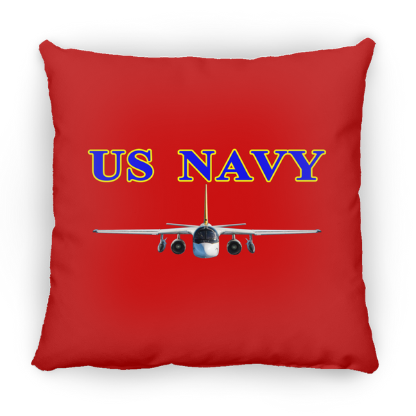 US Navy S-3 2 Pillow - Square - 14x14