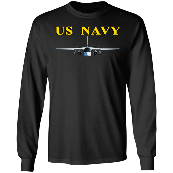 US Navy S-3 4 LS Ultra Cotton T-Shirt