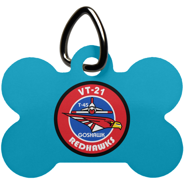 VT 21 8 Pet Tag - Dog Bone