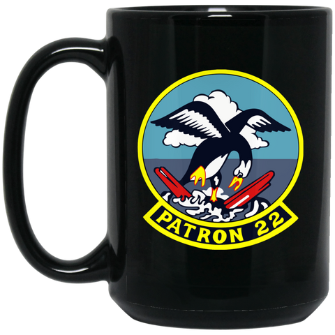 VP 22 2 Black Mug - 15oz