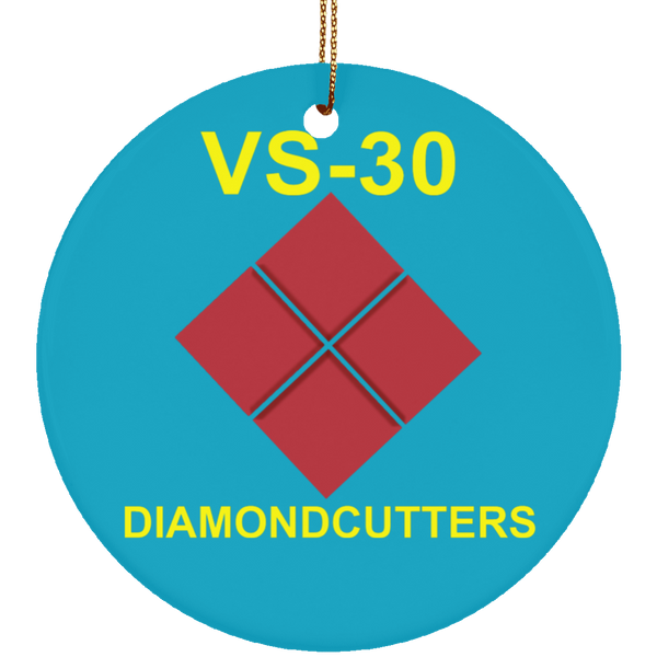 VS 30 4 Ornament Ceramic - Circle