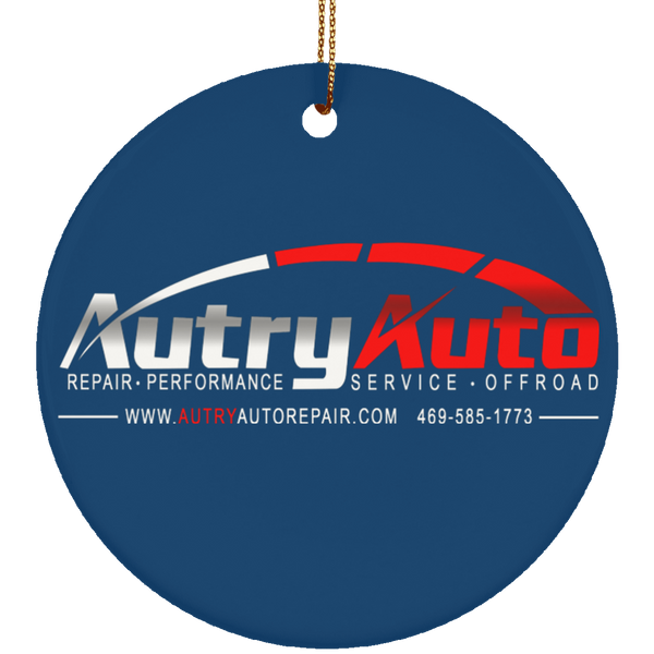 Autry Auto Ornament - Circle